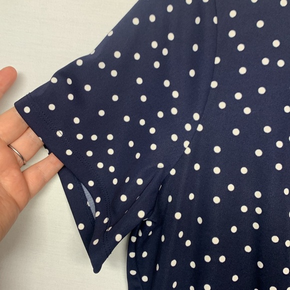 Talbots Petite Polka Dot Dress - Picture 7 of 10